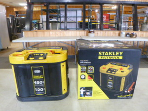 lot 81 image: Stanley Fatmax Jump-Starter with Compressor