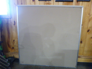 lot 88 image: Cork Board Bulletin Board