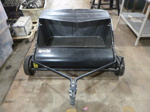 lot 143 image: Agri-Fab Tow-Behind Law Sweeper