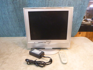 lot 145 image: Panasonic 17 Diagonal LCD TV with Remote