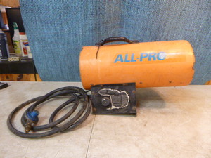 lot 149 image: All-Pro LP Portable Shop Heater