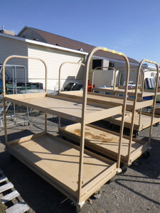 lot 203 image: Two 2-Tiered Carts
