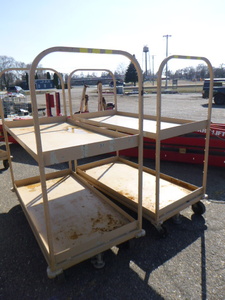 lot 206 image: Two 2-Tiered Carts
