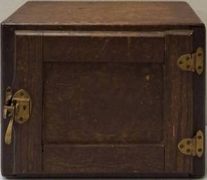 Antique Wooden Ice Box (View Photos)