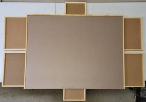 lot 7 image: Large Puzzle Board with 6 Drawers - 35 x 27 x 1.3 (View Photos)