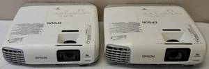 (2) Epson PowerLite 98 Projectors (View Photos)