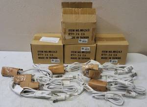 lot 49 image: Menu Holders - Nickle Plated - 3 Unopened Boxes  (1 Open Box) & 8 Lights (See Photos)