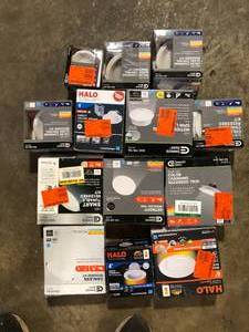 lot 20 image: Lot of Assorted Lighting Various Models and Conditions    Customer Returns See Pictures