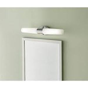 lot 30 image: Hampton Bay Rosepine 24 in. 1-Light Chrome Integrated LED Modern Bathroom Vanity Light Bar   Customer Returns See Pictures