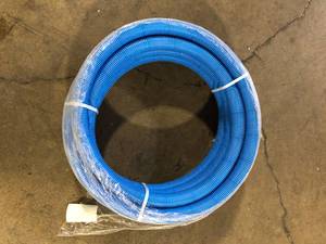 lot 22 image: Carlon 1 in. x 25 ft. Electrical Nonmetallic Tubing Conduit Coil, Blue   Customer Returns See Pictures