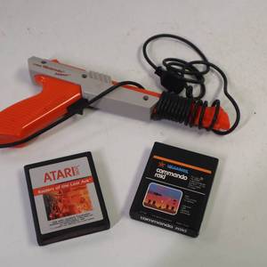lot 36 image: VINTAGE ATARI - NINTENDO AND COMMANDO