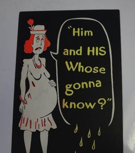 lot 50 image: Large Lot HUMOROUS NOVELTY SIGNS - VINTAGE  - Whos gonna know