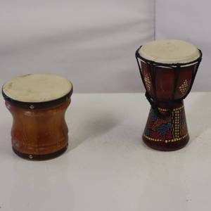 lot 58 image: SOUND MACHINE SEMI MODEL  Two drums