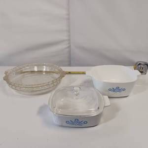 5 pc Corning Ware Set - Vintage - Before the company was bought out and the product degraded...  see logos on pics