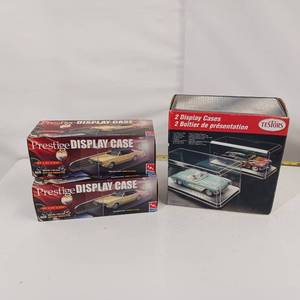 lot 80 image: New In Box - Model Car Acrylic Display Cases - 4 total