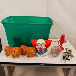 lot 129 image: BOZO - Mr PEANUT - LONE RANGER - & More