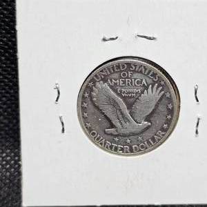 1927 and 1930 Liberty Standing Quarter