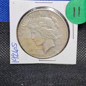 lot 11 image: 1926-S, Peace Dollar