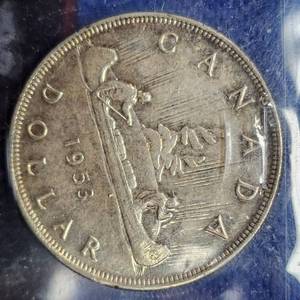 lot 64 image: 1953 Canada Silver and Toned