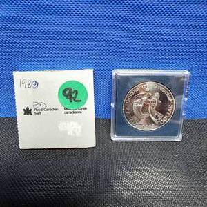 lot 92 image: 1983 Edmonton Canada Dollar
