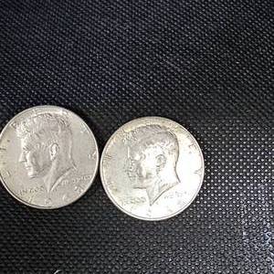lot 93 image: (4) 1968 Silver Kennedy Half Dollars