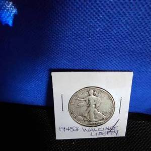 lot 139 image: 1944 &1945 Walking Liberty Half Dollars