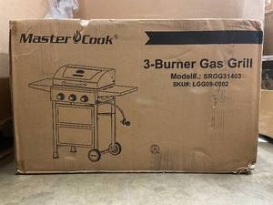 Master Cook 3-Burner Gas Grill - Model SRGG31403