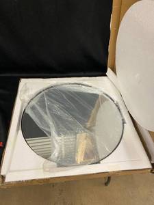 Large Circular Wall Mirror in Original Packaging