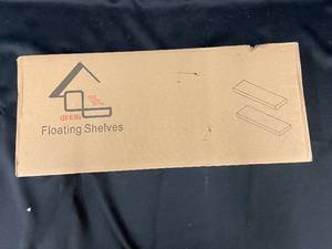 lot 8 image: Grey Floating Shelves Set FS008-60-083