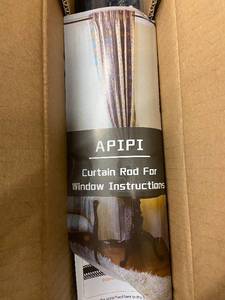 lot 14 image: Unopened APIPI Curtain Rod with Installation Guide