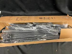 lot 28 image: Set of Black Metal Furniture Legs in Original Packaging