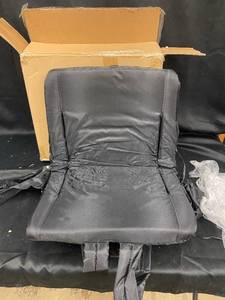lot 46 image: Portable Heated Seat Cushion with Strap and Controller