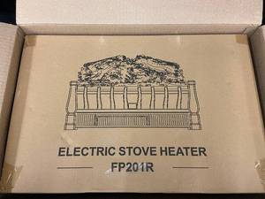 lot 88 image: Unopened Electric Stove Heater FP201R in Original Box