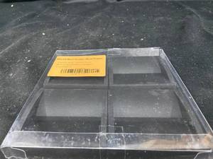lot 96 image: Set of 4 WELLGO Black Furniture Wheel Stoppers