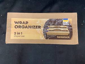 lot 98 image: Berestock 2-in-1 Wrap Organizer and Dispenser