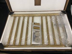 lot 134 image: Electric Heated Towel Rack with Adjustable Settings