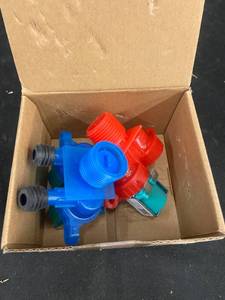 lot 149 image: Box of Two OEM Water Inlet Valves for Appliances