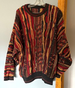 lot 38 image: Vintage Coogi Style Sweater