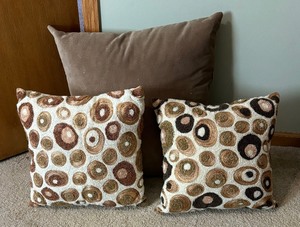 lot 53A image: Three Amazing Accent Pillows