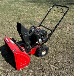 lot 128 image: Yard Machines by MTD Snowblower Model 31A-32AD700