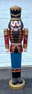 lot 130 image: Giant Nutcracker Decorative Figurine