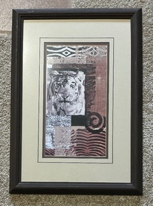 lot 185 image: Tiger Motif Print