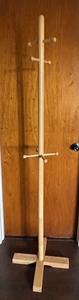 lot 305 image: Wooden Coat and Hat Stand