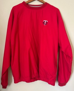 lot 281 image: Minnesota Twins Mens XL Pullover Windbreaker