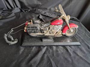 lot 45 image: Harley Davidson Corded Phone