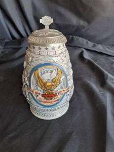 lot 48 image: Harley Davidson Collector Stein Its not the destination, its the journey