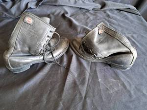lot 71 image: Harley Davidson Womans boot (No Size worn off)