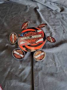 lot 73 image: Harley Davidson Yard Sign