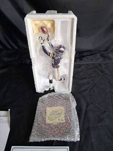 lot 103 image: Chris Carter Football Legends Statue (NIB)