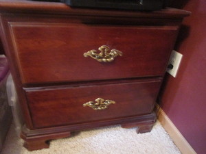 lot 43 image: Pair Night Stands